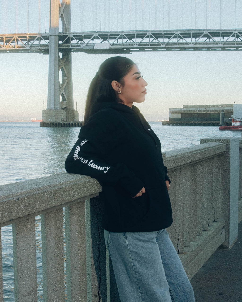 Luxe Legacy Hoodie (Black)