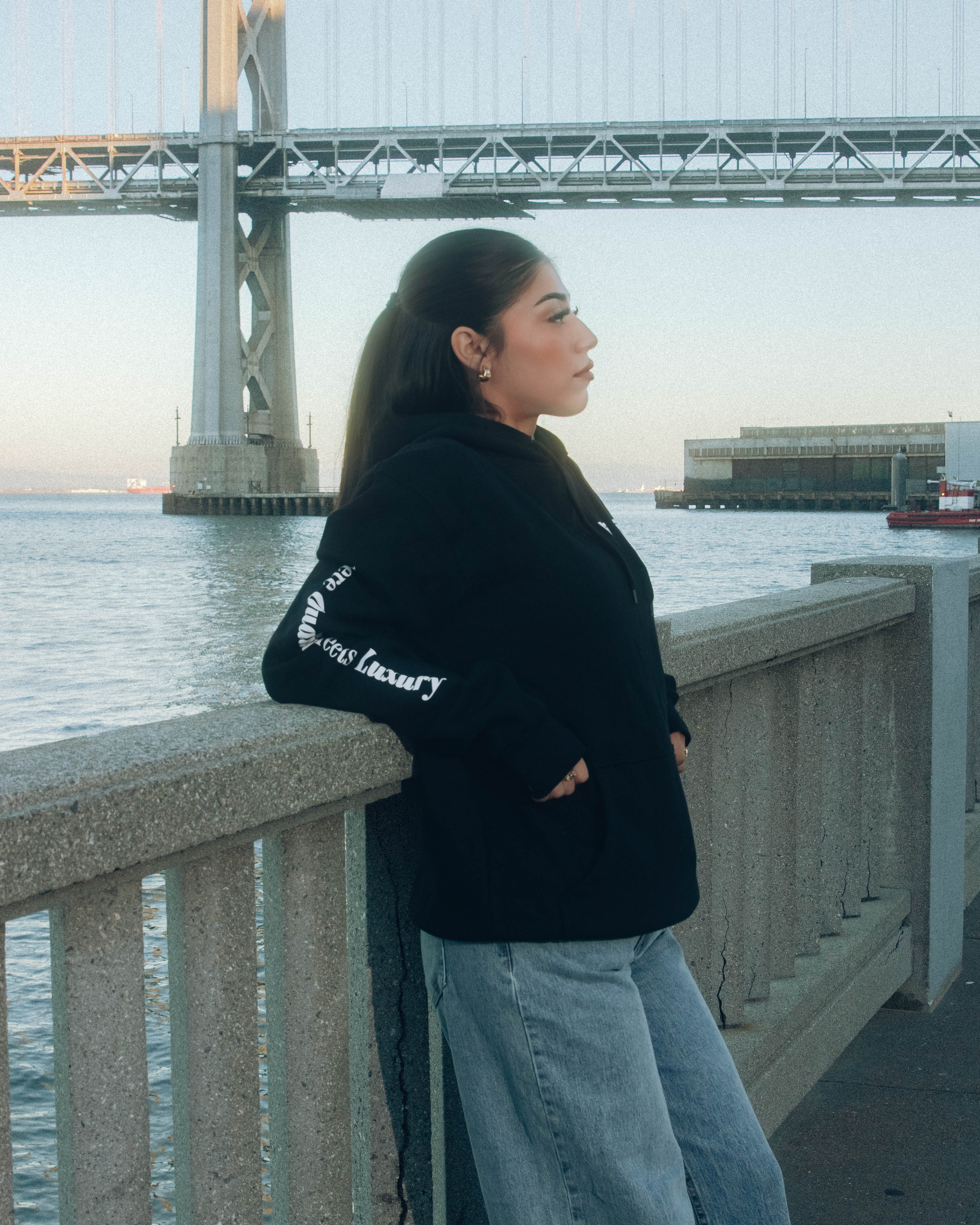 Luxe Legacy Hoodie (Black)