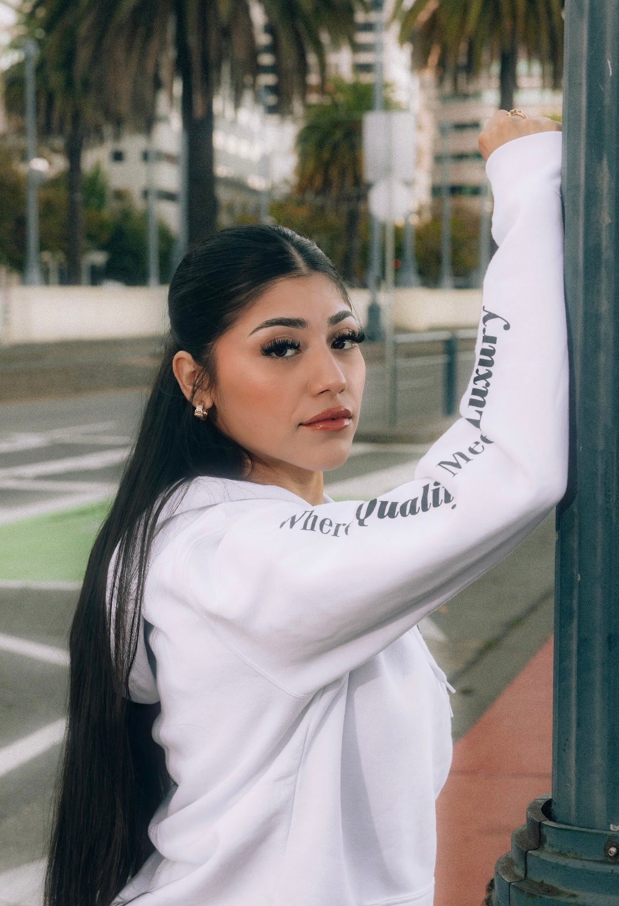 Luxe Legacy Hoodie (White)