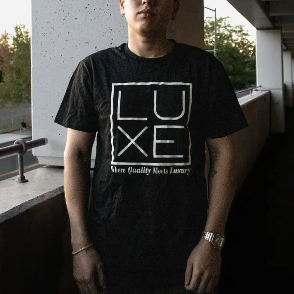 Luxe Legacy Tee (Black)