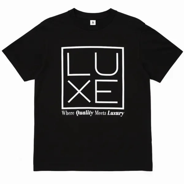 Luxe Legacy Tee (Black)